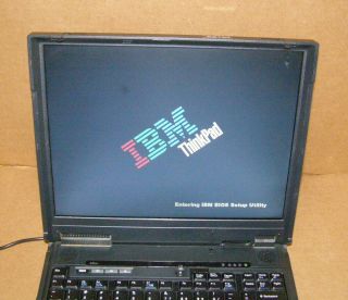 Vintage Ibm Thinkpad A21m 2628 - Gsu Laptop Parts As/is
