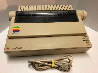 Apple Macintosh Imagewriter Ii 2 Printer Dot Matrix Parts/repair