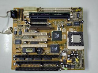 Azza Pt - 5v3t / 5vmt At Motherboard Socket 7,  Intel Pentium - Mmx 233,  Ram 64mb
