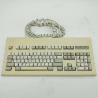 Vintage Dell At101r At101 Mechanical Keyboard Alps Gyuro5sk Ps2