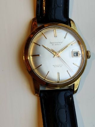 Vintage 1960s Aristocrat 25 - Jewel Gold Automatic Swiss Watch - As 1700/01