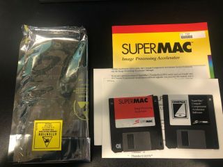 Supermac Image Processing Accelerator For Thunder Ii Nubus Macintosh Apple Mac