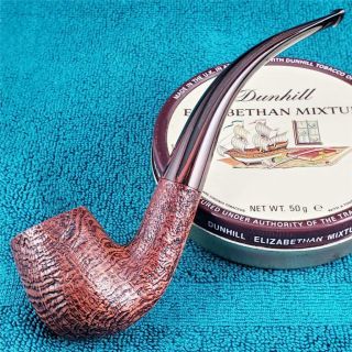 VERY 2012 Dunhill COUNTY CLASSIC 3/4 BENT ENGLISH Estate Pipe BOX & SLEEVE 2