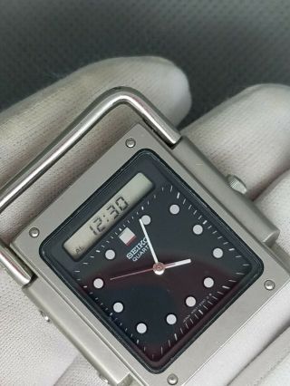 Rare SEIKO Vintage Digital Watch BOND ERA H357 - 5250 80s RETRO LCD DIGI ANA 3