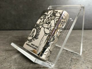 Zippo Solid Sterling Silver Lighters X 2 - Windy Girl Advertiser And Camel