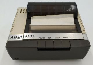 Vintage Atari 1020 Color Printer No AC Adapter 2