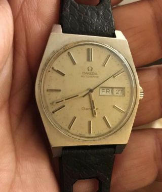 Vintage 1972 Rare Omega Geneve 1660125 Automatic Watch Cal:1022 Swiss Made 2