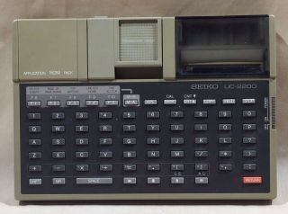 Very Rare Japanese Vintage 1983 Seiko Uc - 2200 Programming Keyboard Controller.