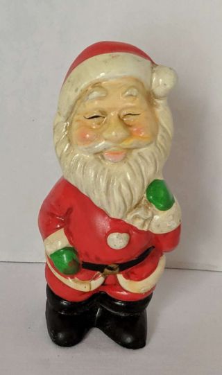 Vintage Japan Paper Mache Christmas Santa Figurine