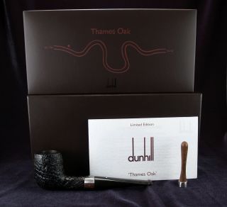Limited Edition Dunhill Thames Oak Estate Pipe 404 Of 500