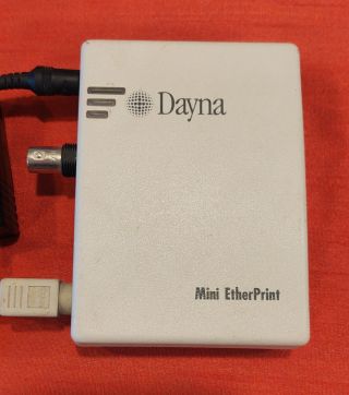 Dayna Mini EtherPrint EP0130 LocalTalk to Ethernet Bridge for Mac/Apple networks 2