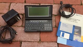 Vintage Hp 95lx 1mb Palmtop Pc Lotus 123 With - Fully Operational