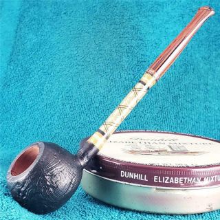 Unsmoked Josh Whitehead Pencil Shanked Apple Freehand American Estate Pipe