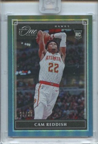 2019 - 20 Panini One And One Cam Reddish 149 Blue Base Rc 21/25