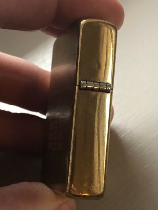 Vintage Zippo Lighter 1932 - 1984 (USS Iowa BB - 61) Solid Brass,  Special Edition 6