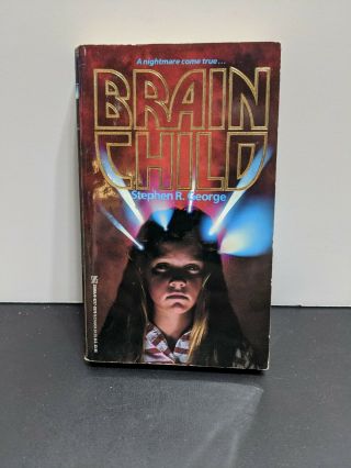 Brain Child Stephen R.  George Vintage Paperback Horror Zebra 1989 1st Printing