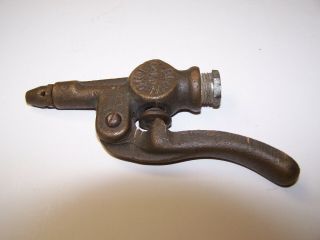 Vintage Powell 3/8 Brass Pneumatic Air Hose Nozzle Blow Gun