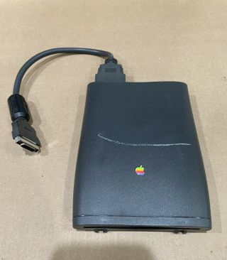 Vintage Apple Macintosh Powerbook 2400c External Floppy Disk Drive Model M4327