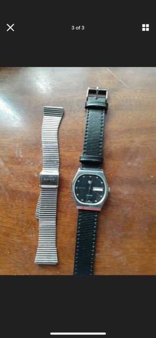 70 ' s Vintage Rado Voyager Automatic Swiss Made Men ' s Watch. 3