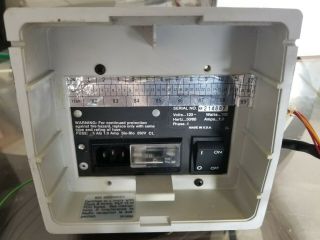 Vintage Osborne 1 Computer Power Supply Board W/ Power Switch Bezel And Wiring 3