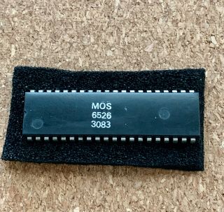 Vintage Mos 6526 Cia Chip U1/u2 For Commodore 64 C64 -,