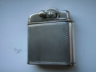 Vintage Fork Lighter With Silver Case