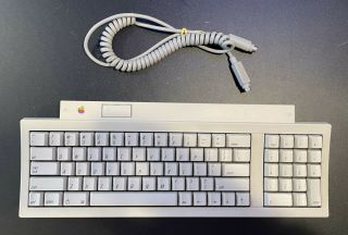 Vintage Apple Keyboard Ii For Macintosh And Iigs M0487 -