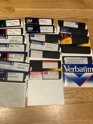 25 Disks For Apple Ii Plus Iie 2 Vintage Computer Games Software