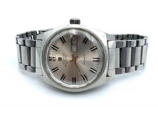 Tissot Seastar T12 VINTAGE watch AUTOMATIC movement Day Date RARE 2
