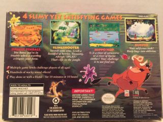Nintendo Timon And Pumbaa’s Jungle Games NES Box Vtg 3