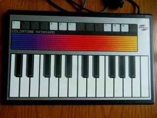 Vintage Colortone Music Keyboard For Commodore 64 Computer