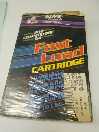 Commodore 64 C64 Vintage Cartridge - Epyx Fast Load Cartridge Complete