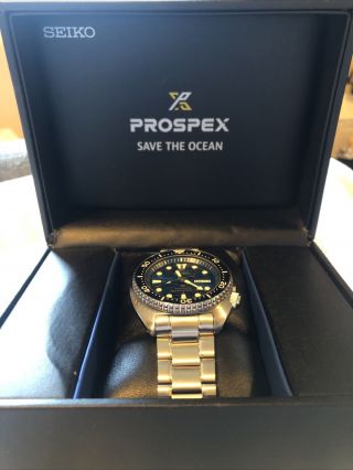 Seiko Prospex Divers Save The Ocean Limited Watch Great White Shark Srpd21k1