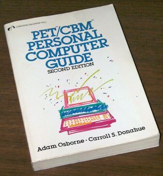 1980 Commodore Pet 2001 Cbm Personal Computer Guide 500,  Pgs Repair & Programming