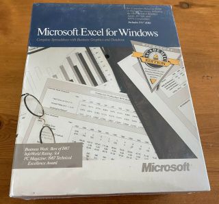 Microsoft Excel Version 2.  10 For Ibm Pc Compatible Computers
