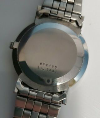 Vintage 1960 ' s Universal Geneve 1 - 42 Ultra Slim Watch 4