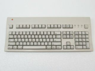 Vintage Retro Apple Extended Keyboard Ii M3501 1990 Mechanical Clicky No Cord