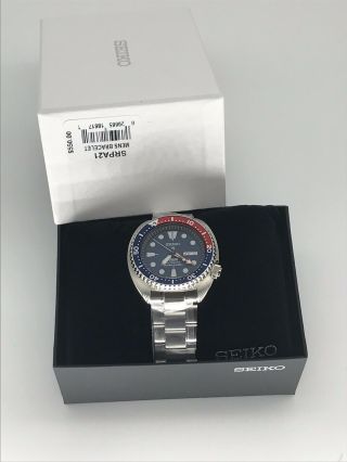 Seiko Men ' s Prospex Stainless Steel Automatic Dive Watch 200m SRPA21 3