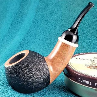 Unsmoked Alexander Hasty Big Thick Bent Apple Freehand American Estate Pipe