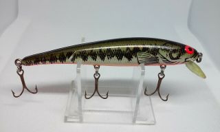 Vintage Bomber Long A Baby Bass 15a 4.  5 " Screwtail Jerkbait/stick Fishing Lure