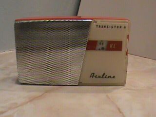 Vintage Airline 6 Transistor Radio Model 1131