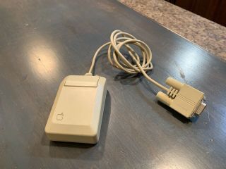 Apple Macintosh 512k,  Ke And Plus Beige Mouse Part M0100 - Made In Usa