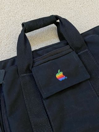 Vintage Apple Macintosh Powerbook Computer Laptop Bag Case.
