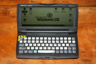 Hewlett Packard Hp 320lx Palmtop Pc/pda,  Windows Ce,  Cond,  No Stylus