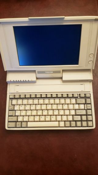 A Piece Of Computing History A Toshiba T1200xe First Laptop