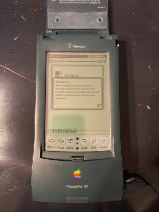 Apple Newton Messagepad 130 With Accessories -