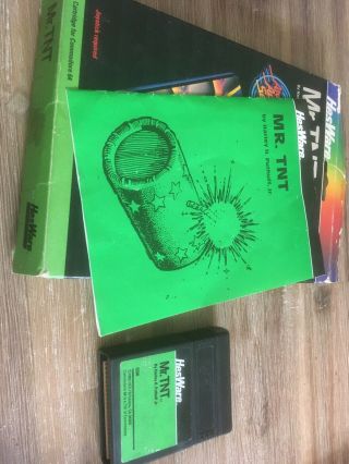 Rare HesWare Mr TNT Boxed Cartridge Commodore 64 C64 Game With Instructions 3
