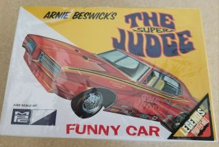 Vintage Mpc Judge Funny Car 1/25 Scale - Legends Of The 1/4 Mile