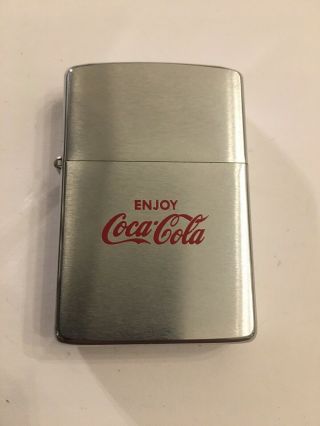 Rare Vintage Coca Cola Zippo Lighter Looks