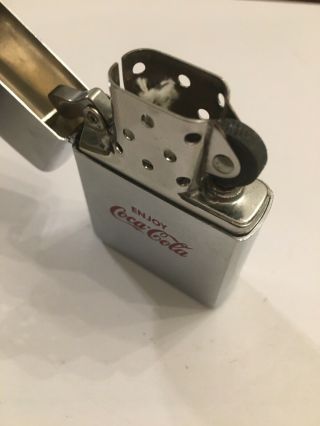 Rare Vintage COCA COLA Zippo Lighter Looks 3